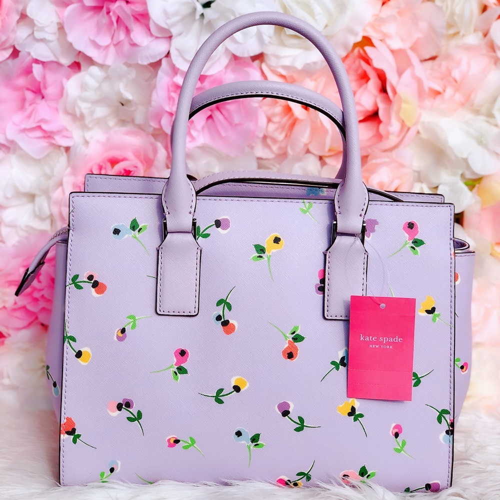 Kate Spade Cameron Wildflower Ditsy Medium Satchel - Picture 6 of 8